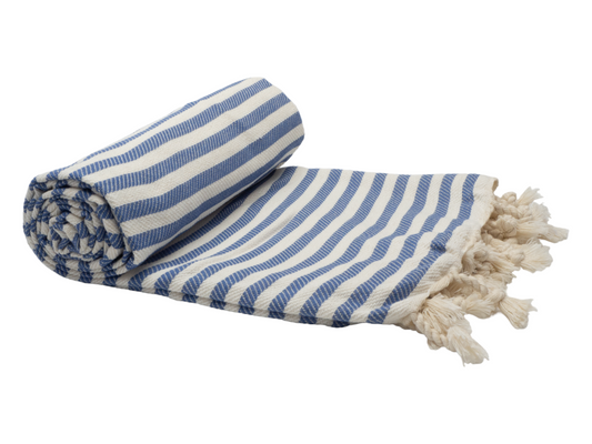 Portsea Turkish Cotton Towel - Denim