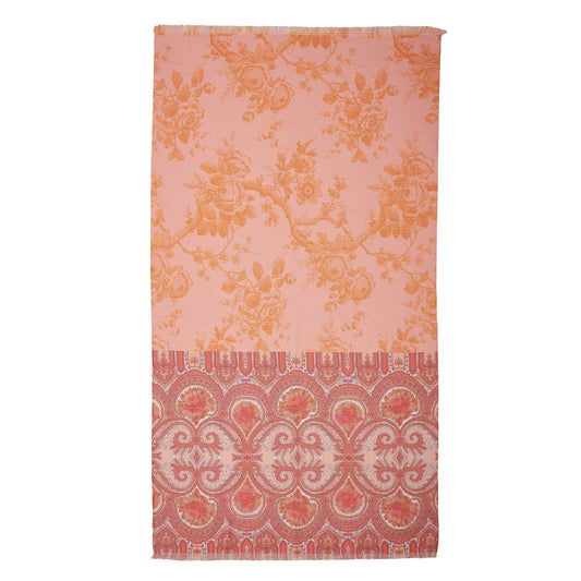 Oilily Cotton Large Towel - Bright Rose