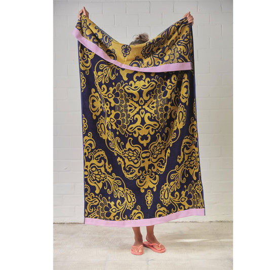 Velour Beach Towel - Mahana