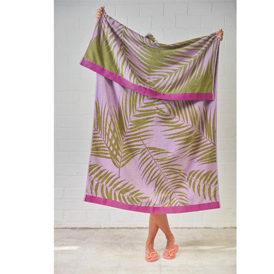 Velour Beach Towel - Surf