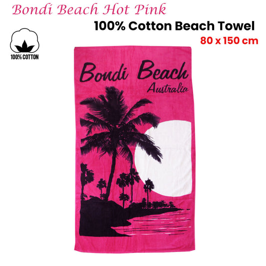 Bondi Beach Towel - Pink