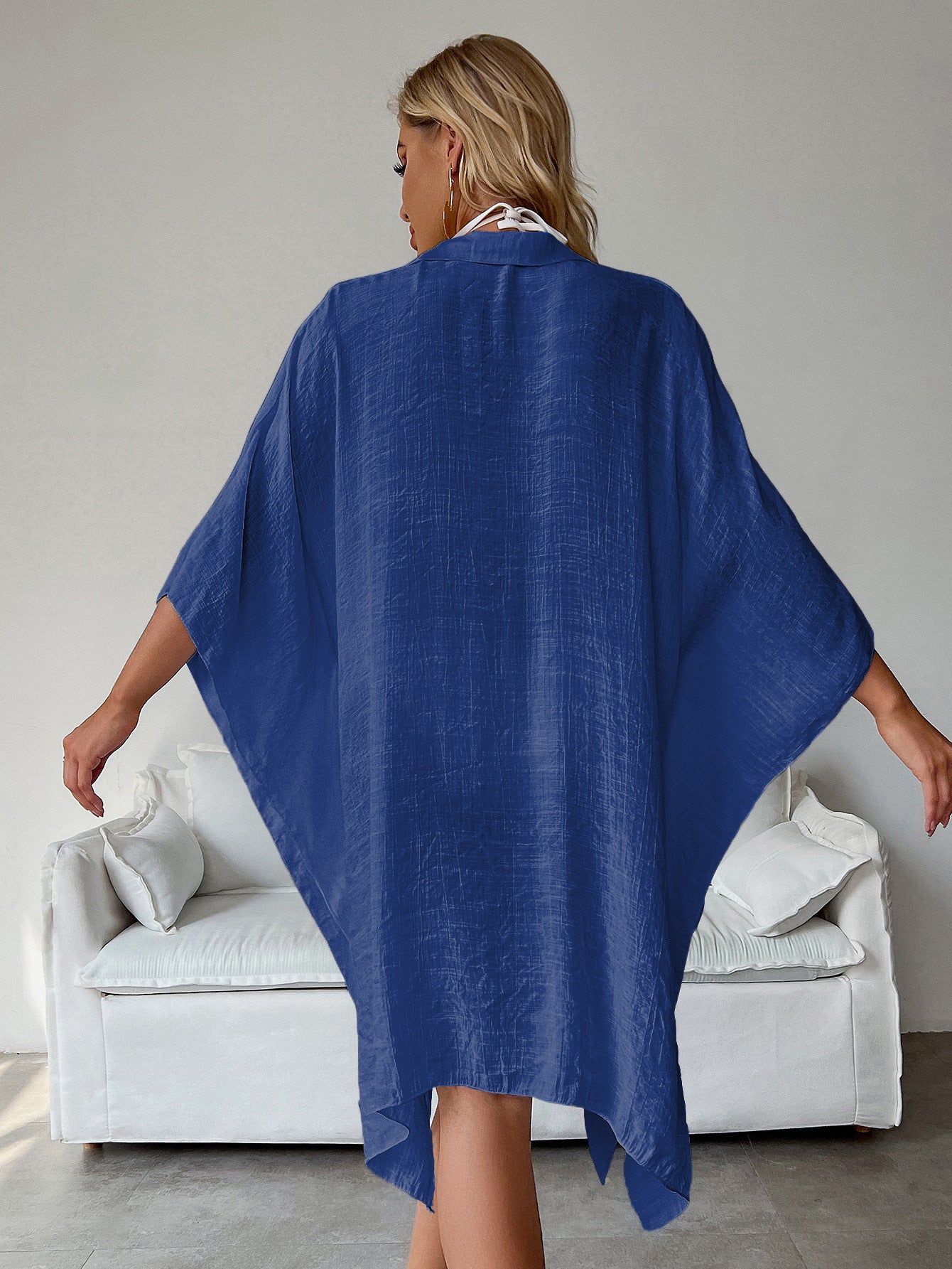 Marina Beach Cover Up - Royal Blue