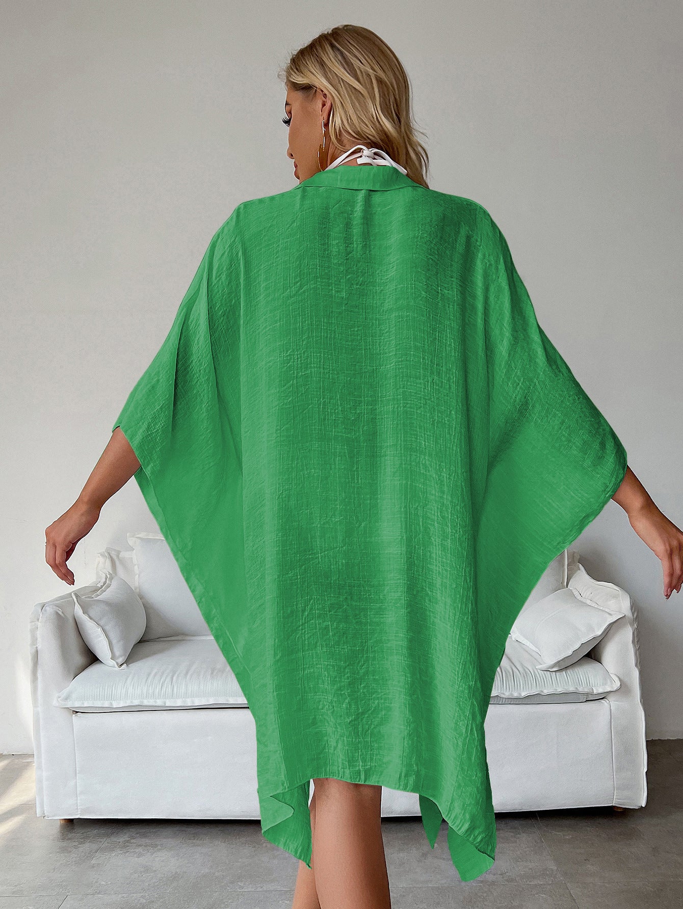 Marina Beach Cover Up - Green