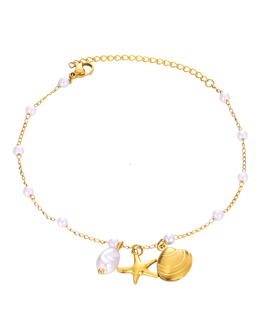 Alana Pearl Anklet