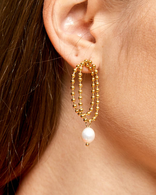 Calista Pearl Earrings
