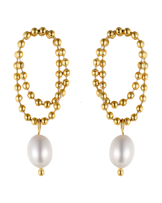 Calista Pearl Earrings