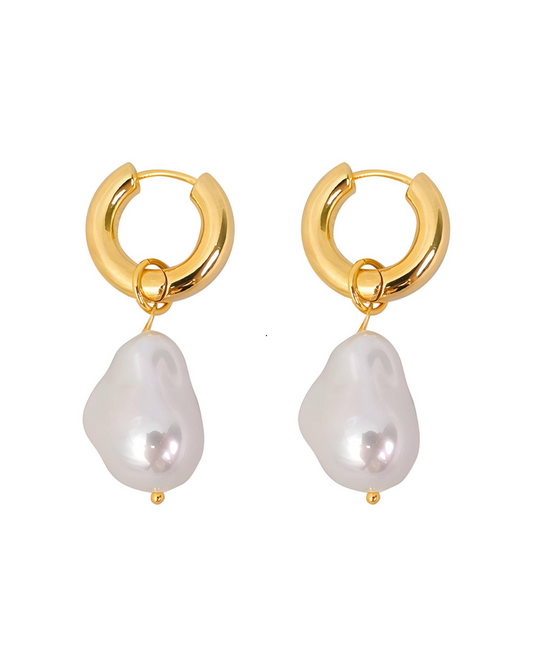 Evelyn Pearl Earrings